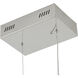 Canada LED 53 inch Chrome LED Chandelier Ceiling Light
